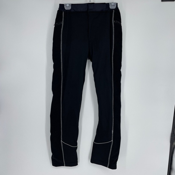 dentik Pants - Win tec Dentik outdoor Ski mixed fleece/wind resistant black pants